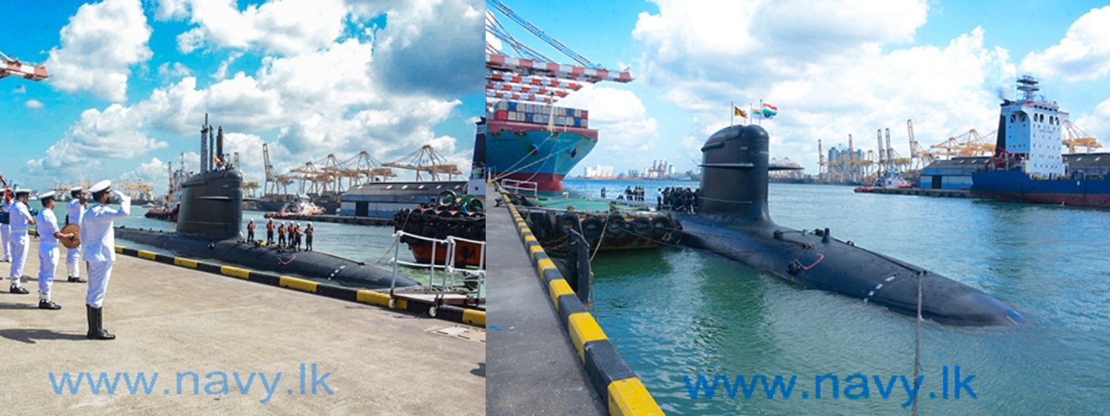 INS Vela arrives in Colombo